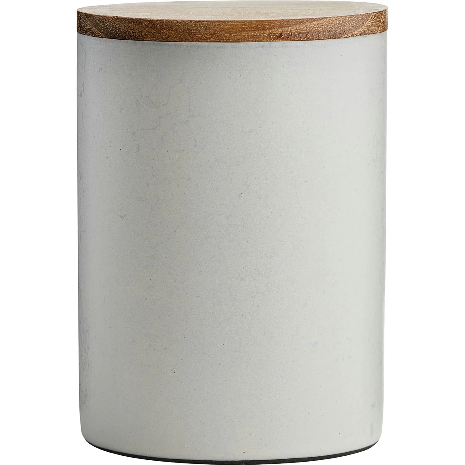 Aida Raw Vorratsglas Mit Deckel 15 Cm, Weiß 1 Aida Raw Vorratsglas Mit Deckel 15 Cm, Weiß