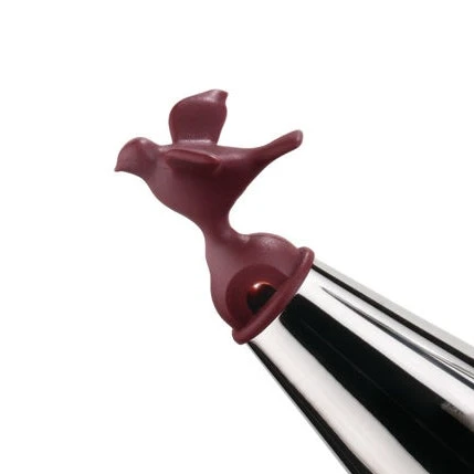 Alessi Ersatzteile Verschluss Vogel 9093, Braun 1 Alessi Ersatzteile Verschluss Vogel 9093, Braun