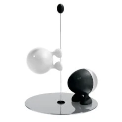 Alessi Lilliput, Salz Und Pfefferset, Schwarz/Weiß