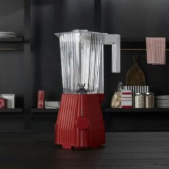 Alessi Plissé Standmixer, Rot -Deutschland Kochzauber Verkaufs-Shop alessi plisse blender b 6