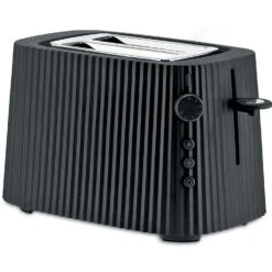 Alessi Plissé Toaster, Schwarz