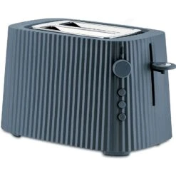 Alessi Plissé Toaster, Grau