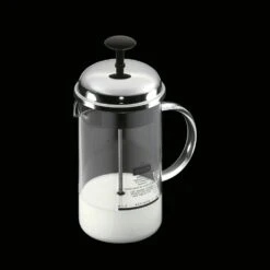 Bodum CHAMBORD Milchschäumer Gross, Chrom 8 Bodum CHAMBORD Milchschäumer Gross, Chrom -Deutschland Kochzauber Verkaufs-Shop bodum chambord milchschaumer klein chrome 4 1