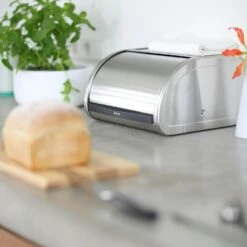 Brabantia Roll Topp Brotbox Medium, Matt Steel 9 Brabantia Roll Topp Brotbox Medium, Matt Steel -Deutschland Kochzauber Verkaufs-Shop brabantia roll topp brotbox small weiss 3