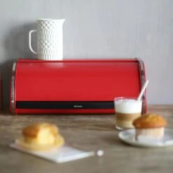 Brabantia Roll Topp Brotbox, Passion Red -Deutschland Kochzauber Verkaufs-Shop brabantia roll topp brotbox weiss 12