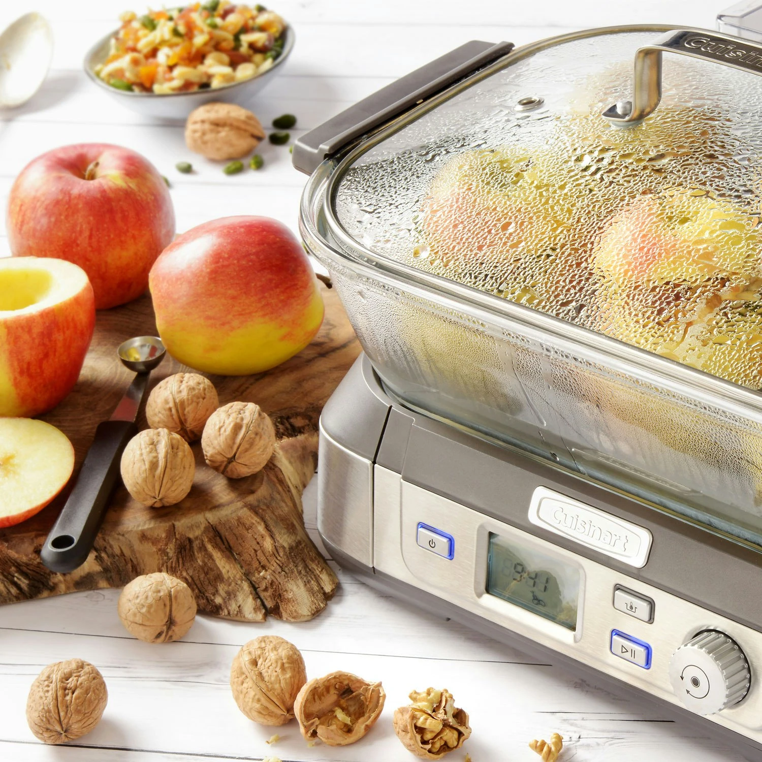 Cuisinart CookFresh Digital Dampfkocher, Stahlgrau 5 Cuisinart CookFresh Digital Dampfkocher, Stahlgrau – Bild 5
