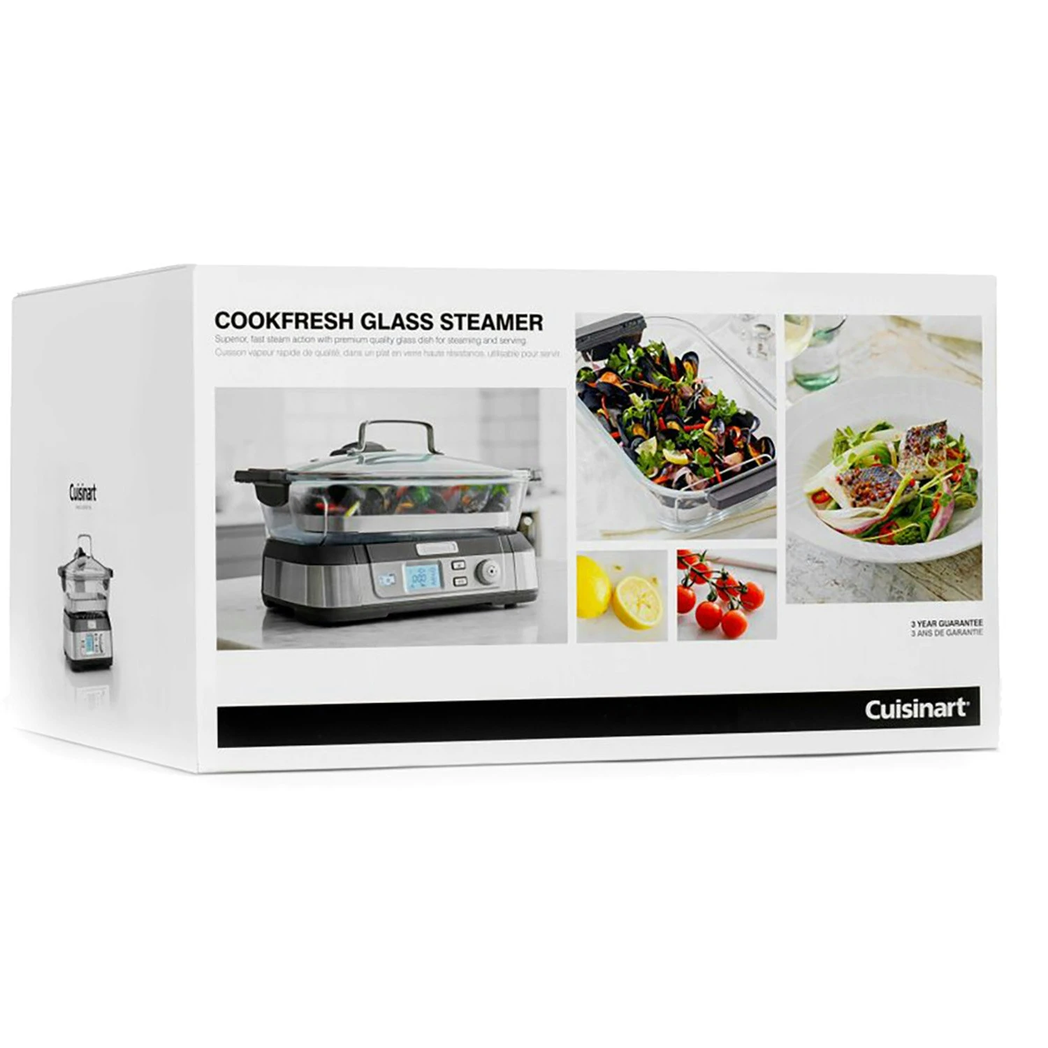 Cuisinart CookFresh Digital Dampfkocher, Stahlgrau 2 Cuisinart CookFresh Digital Dampfkocher, Stahlgrau – Bild 2
