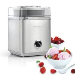 Cuisinart Ice Cream Deluxe Eismaschine 2 L, Stahlgrau -Deutschland Kochzauber Verkaufs-Shop cuisinart ice cream deluxe eismaschine 2 l stahlgrau 6