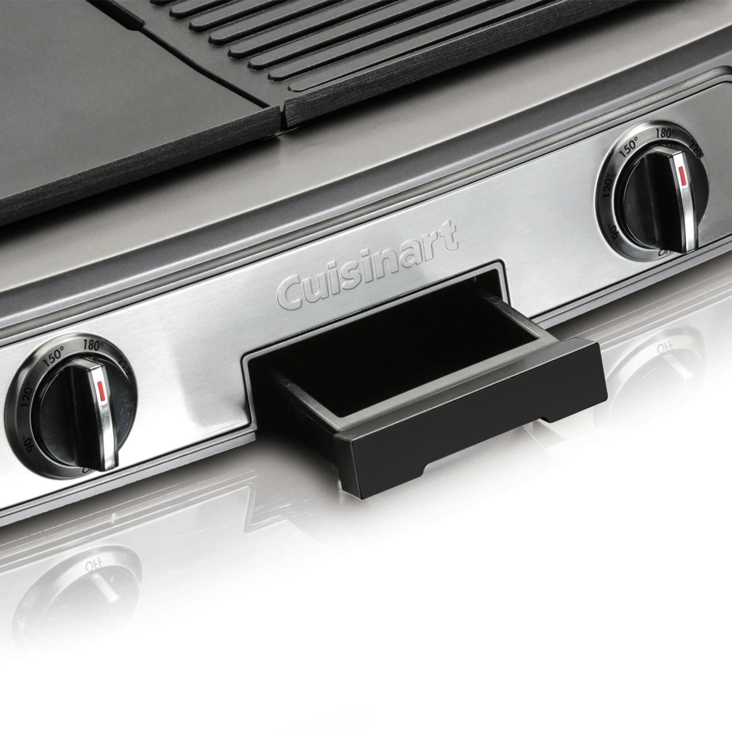 Cuisinart Plancha Elite Tischgrill, Stahlgrau 4 Cuisinart Plancha Elite Tischgrill, Stahlgrau – Bild 4