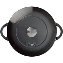 Denby Halo Gusseisentopf Rund Ø26 Cm, Grau -Deutschland Kochzauber Verkaufs-Shop denby cast iron 26cm round casserole 8