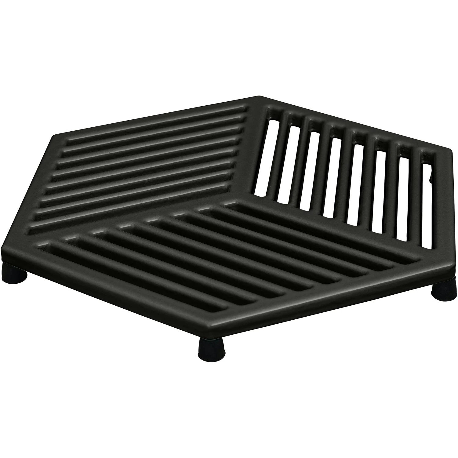 Denby Halo Topfuntersetzer Gusseisen 21,5x24,5 Cm, Grau 2 Denby Halo Topfuntersetzer Gusseisen 21,5x24,5 Cm, Grau – Bild 2