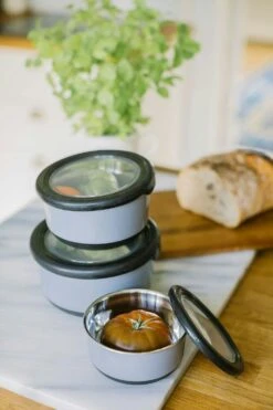 Dorre Fay Aufbewahrungsbehälter 3-er Set -Deutschland Kochzauber Verkaufs-Shop dorre fay storage boxes 3pcs black stainless steel 4