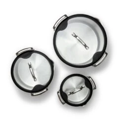 EGO Stapelbares Kochtopfset, Edelstahl -Deutschland Kochzauber Verkaufs-Shop ego ego stapelbares kochtopfset edelstahl 3