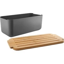 Eva Solo Brotkorb, Schwarz, Elephant Grey -Deutschland Kochzauber Verkaufs-Shop eva solo brotkorb mit deckel 6