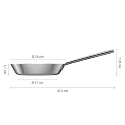 Fiskars Norden Bratpfanne Unbeschichtet Edelstahl, 28 Cm 9 Fiskars Norden Bratpfanne Unbeschichtet Edelstahl, 28 Cm -Deutschland Kochzauber Verkaufs-Shop fiskars norden frying pan uncoated stainless steel 10