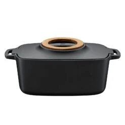 Fiskars Norden Topf 5L, Schwarz Gusseisen