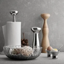 Georg Jensen Alfredo Salz- Und Pfeffermühle, Edelstahl -Deutschland Kochzauber Verkaufs-Shop georg jensen alfredo salz und pfeffermuhle edelstahl 5