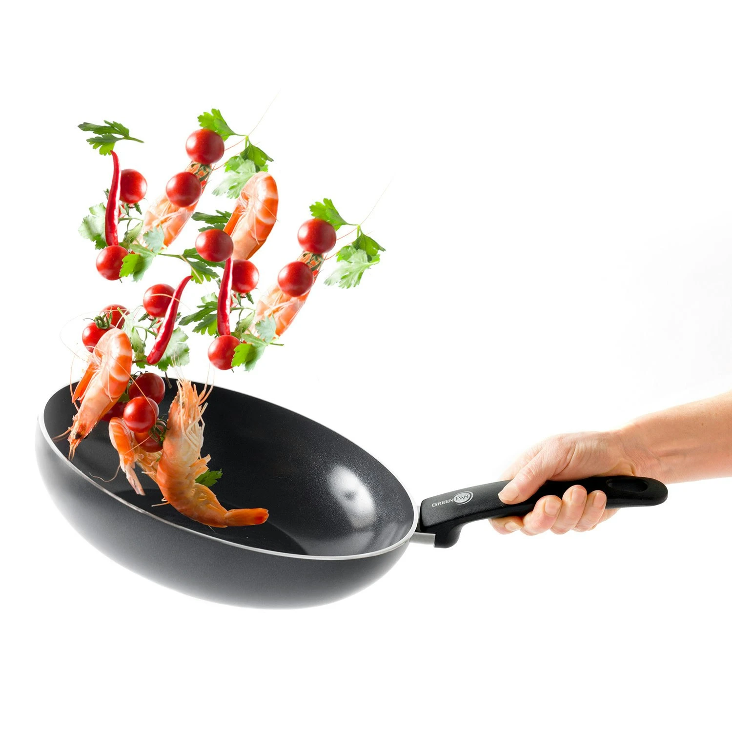 Greenpan Cambridge Wokpfanne 28cm 2 Greenpan Cambridge Wokpfanne 28cm – Bild 2