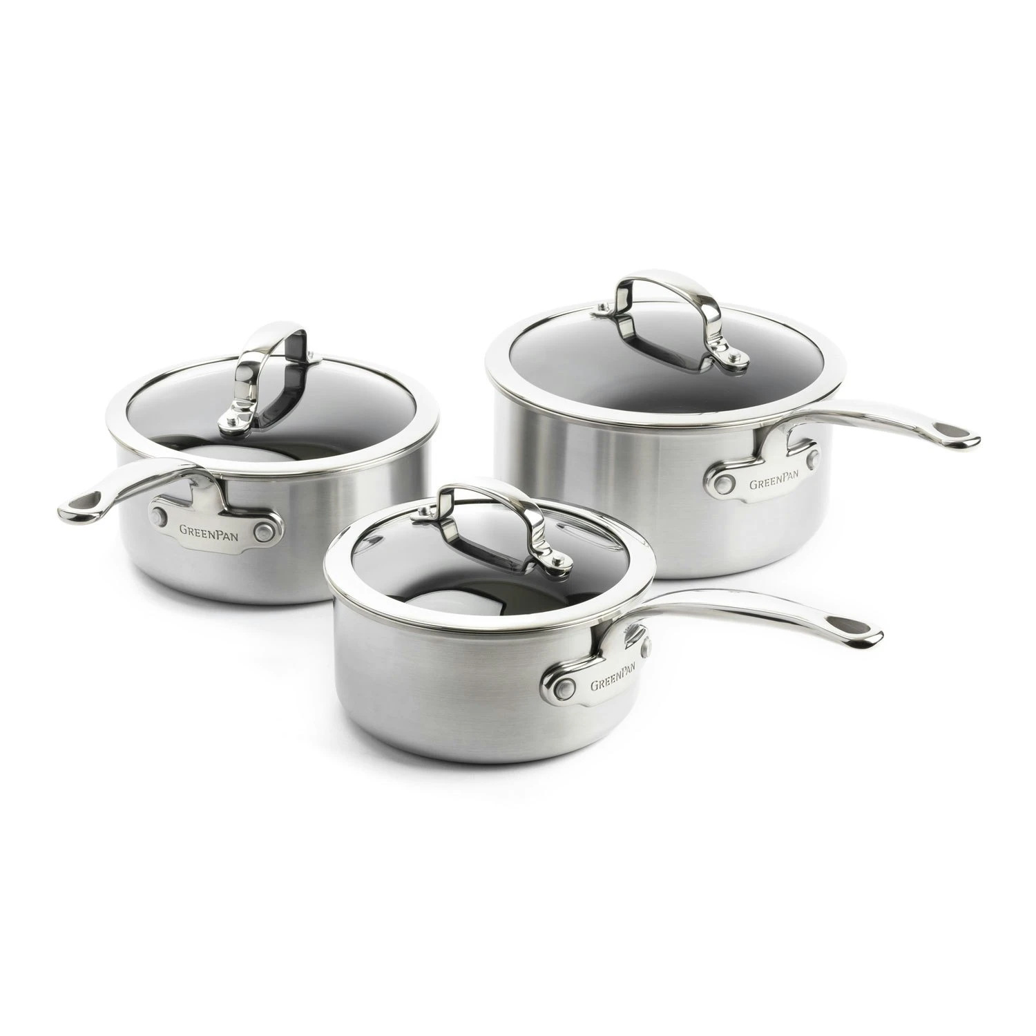 Greenpan Premiere Kochtopf-Set 3 Teile 1 Greenpan Premiere Kochtopf-Set 3 Teile
