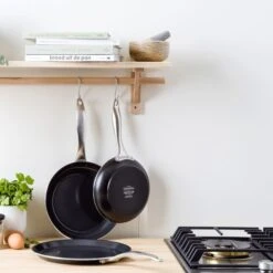 Greenpan Royal Pfannkuchenpfanne 28 Cm Schwarz -Deutschland Kochzauber Verkaufs-Shop greenpan royal black pancake pan 28 c m 4