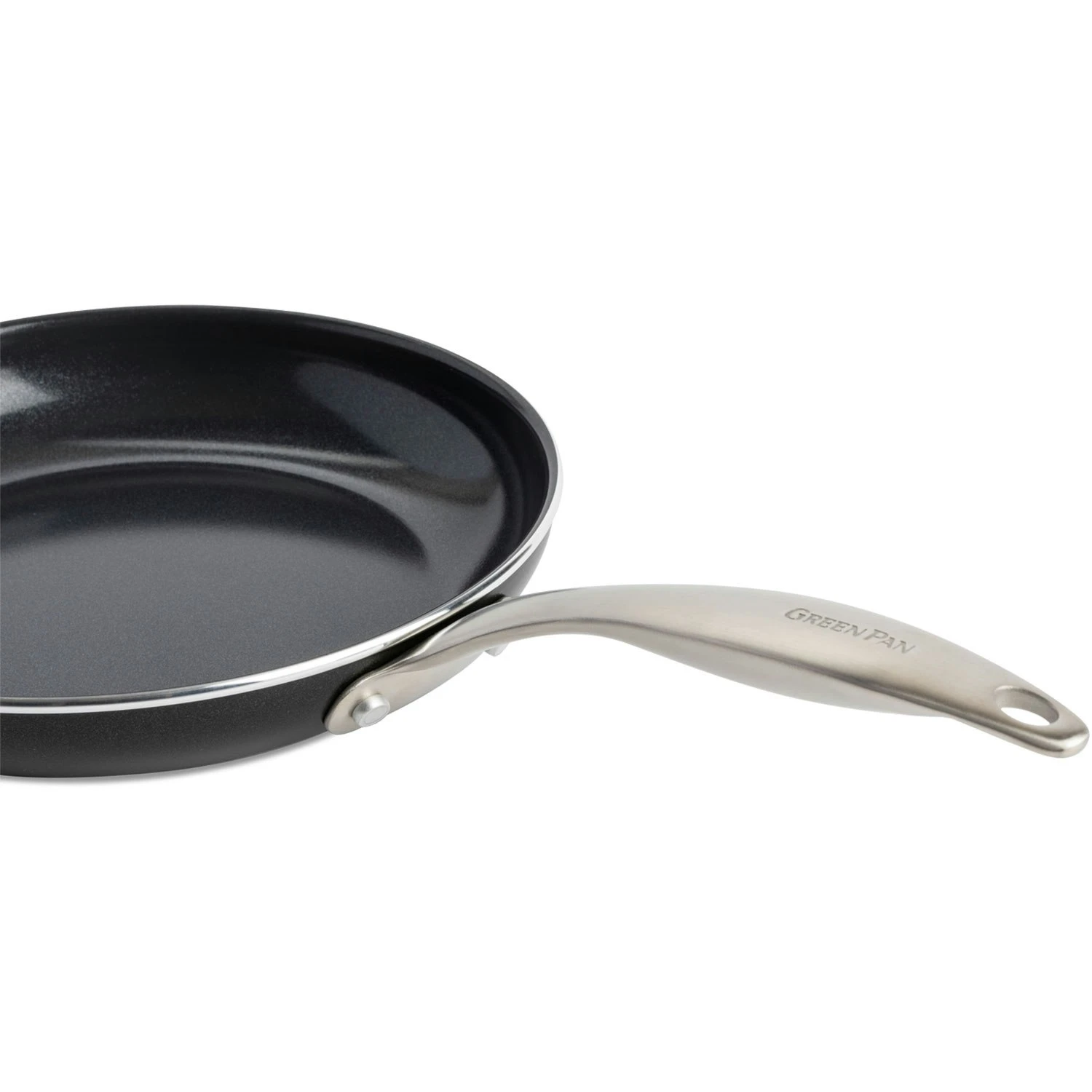 Greenpan Royal Wok-Pfanne 28 Cm Schwarz 2 Greenpan Royal Wok-Pfanne 28 Cm Schwarz – Bild 2