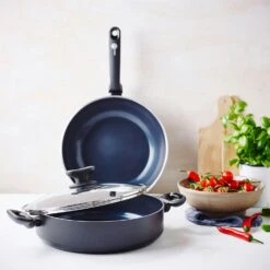 Greenpan Torino Sauteuse Mit Zwei Henkeln 28 Cm -Deutschland Kochzauber Verkaufs-Shop greenpan torino sauteuse mit zwei henkeln 28 cm 1