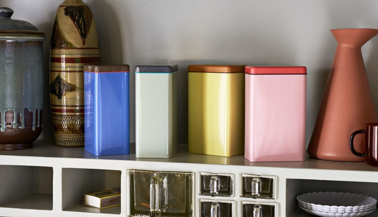 Hay Tin By Sowden Aufbewahrungsdose, Braun/Gelb 3 Hay Tin By Sowden Aufbewahrungsdose, Braun/Gelb – Bild 3