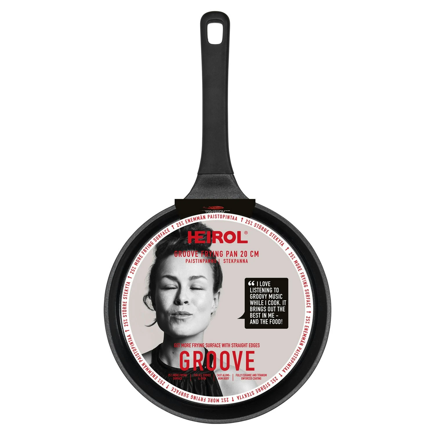 Heirol Groove Bratpfanne 20 Cm 3 Heirol Groove Bratpfanne 20 Cm – Bild 3