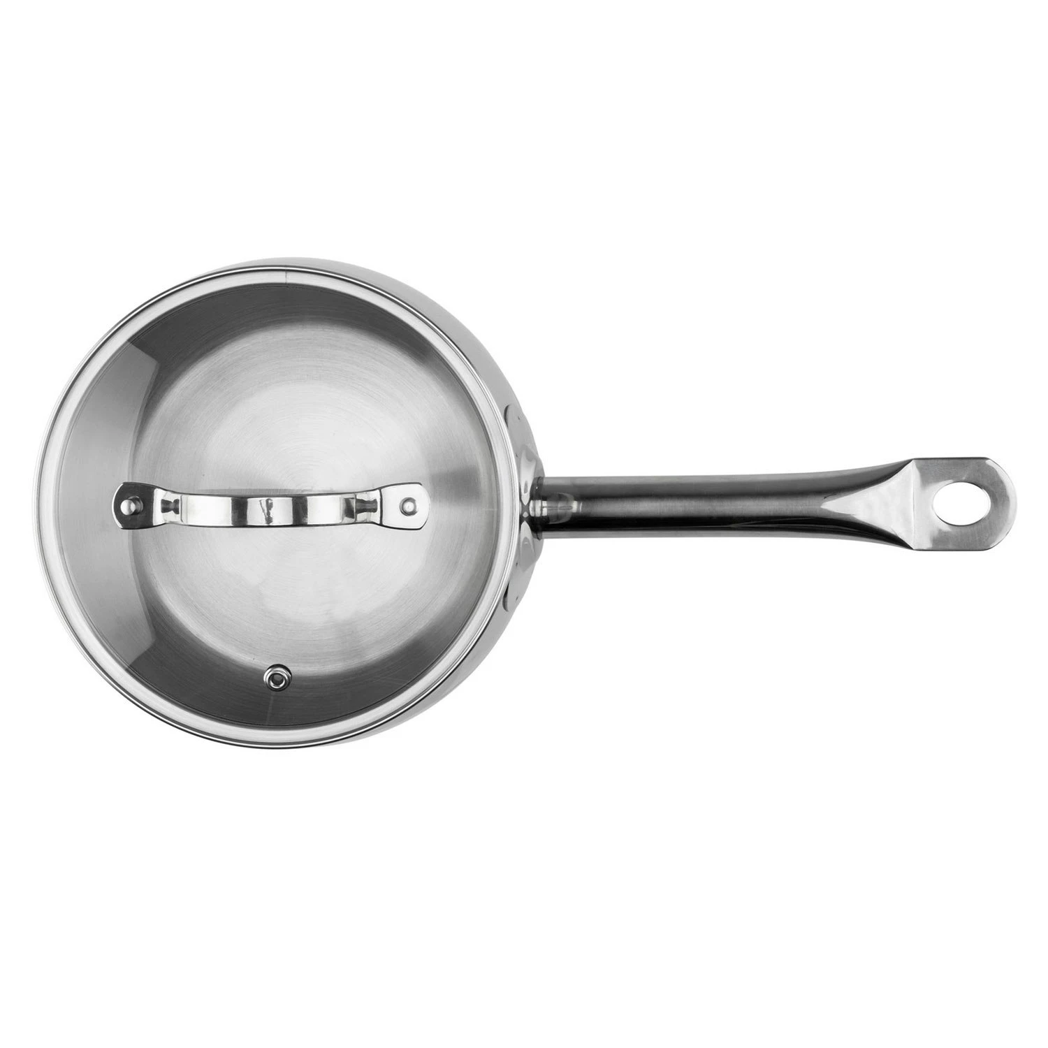 Heirol Pro Belly Kasserolle Stahl Mit Glasdeckel 2 L 2 Heirol Pro Belly Kasserolle Stahl Mit Glasdeckel 2 L – Bild 2