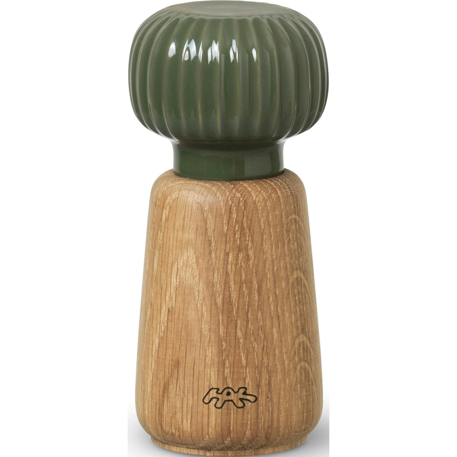 Kähler Hammershøi Kräutermühle Small, Dunkelgrün 1 Kähler Hammershøi Kräutermühle Small, Dunkelgrün