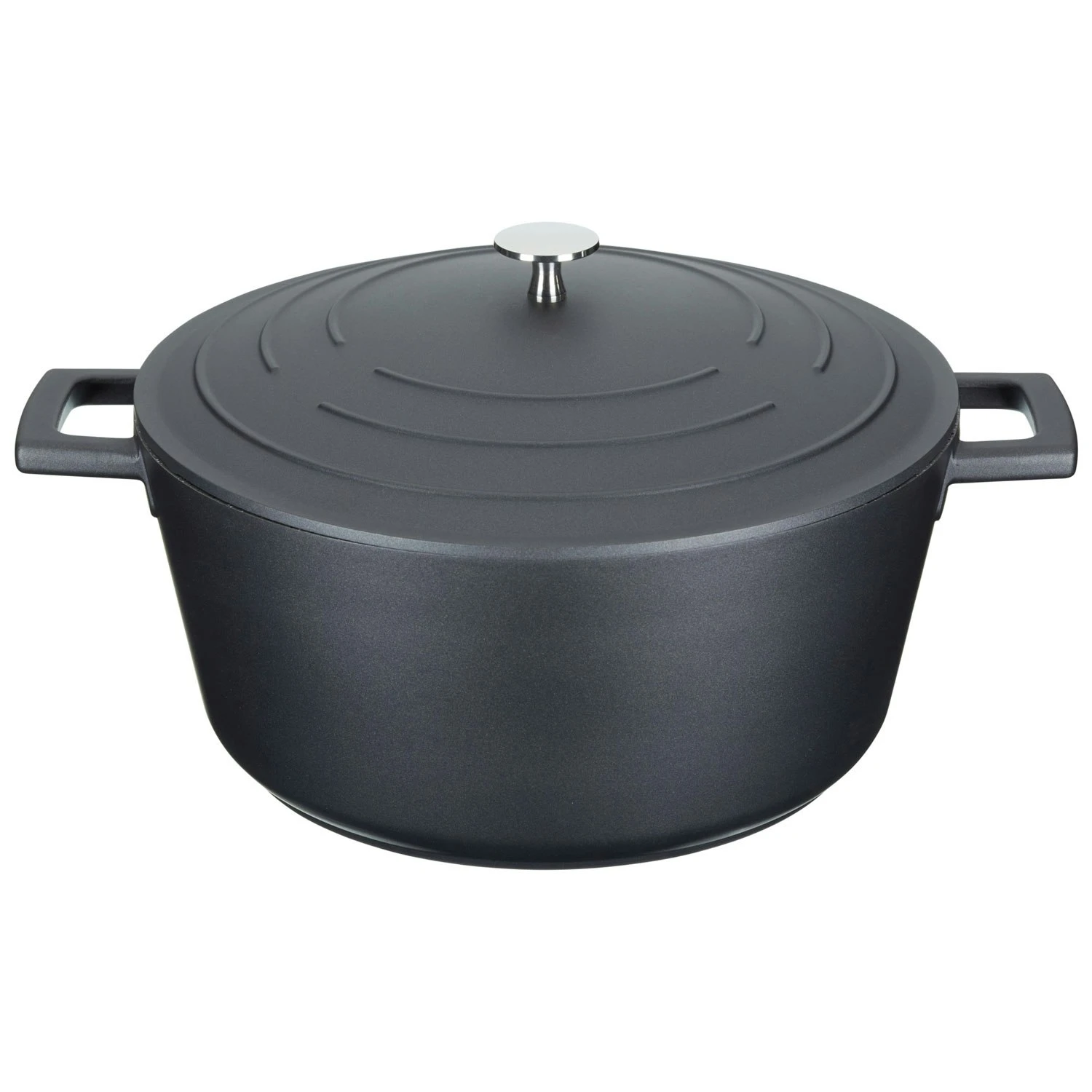 Kitchen Craft MasterClass Kasserolle Schwarz, 5 L 1 Kitchen Craft MasterClass Kasserolle Schwarz, 5 L