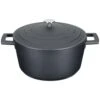 Kitchen Craft MasterClass Kasserolle Schwarz, 4 L