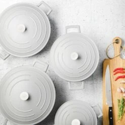 Kitchen Craft MasterClass Kasserolle Grau, 2,5 L 8 Kitchen Craft MasterClass Kasserolle Grau, 2,5 L -Deutschland Kochzauber Verkaufs-Shop kitchen craft masterclass casserole grey 1