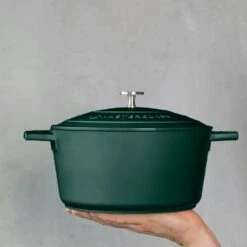 Kitchen Craft MasterClass Kasserolle Hunter Green, 4 L -Deutschland Kochzauber Verkaufs-Shop kitchen craft masterclass kasserolle hunter green 10