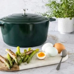 Kitchen Craft MasterClass Kasserolle Hunter Green, 5 L 8 Kitchen Craft MasterClass Kasserolle Hunter Green, 5 L -Deutschland Kochzauber Verkaufs-Shop kitchen craft masterclass kasserolle hunter green 13