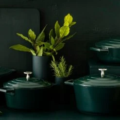 Kitchen Craft MasterClass Kasserolle Hunter Green, 5 L 10 Kitchen Craft MasterClass Kasserolle Hunter Green, 5 L -Deutschland Kochzauber Verkaufs-Shop kitchen craft masterclass kasserolle hunter green 2 1