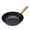 Kitchen Craft Oriental Wok Holzgriff, Carbon Stahl, 300mm