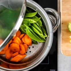 Kitchen Craft Three Tier Dampfgarer, 4 Teile, 18 Cm -Deutschland Kochzauber Verkaufs-Shop kitchen craft three tier 5 2