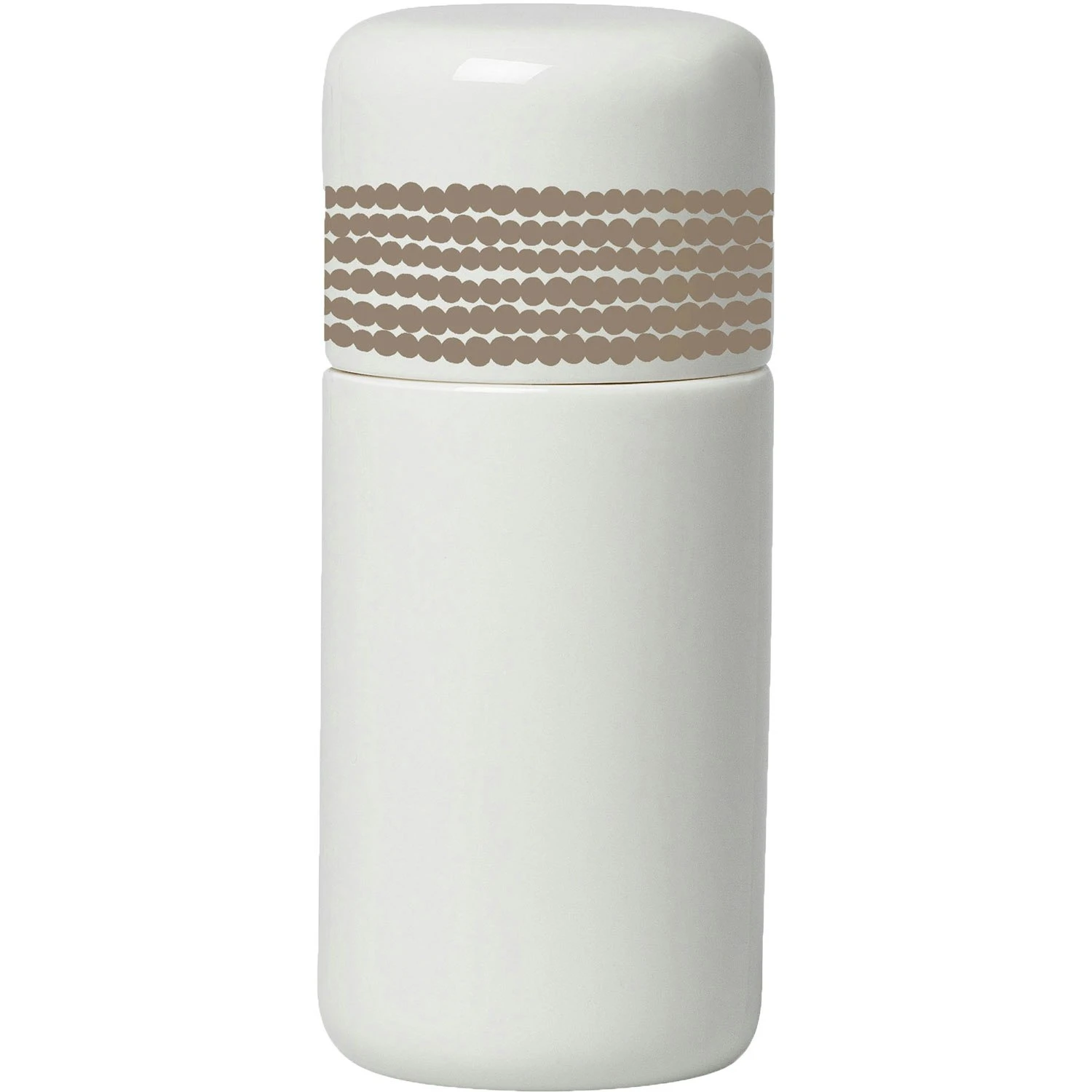 Marimekko Oiva/Siirtolapuutarha Gewürzmühle, Weiß / Clay 1 Marimekko Oiva/Siirtolapuutarha Gewürzmühle, Weiß / Clay