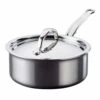 Meyer Hestan NanoBond Kasserolle Mit Deckel, 18 Cm/1,9 L