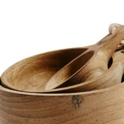 Muubs Emma Messbecher Löffel-Satz, Teak -Deutschland Kochzauber Verkaufs-Shop muubs emma messbecher loffel satz teak 1