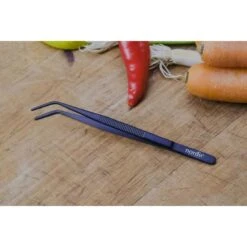 SuperFine Lebensmittelpinzette Mit Gebogenem Oberteil, 14 Cm -Deutschland Kochzauber Verkaufs-Shop nordic chef superfine lebensmittelpinzette mit gebogenem oberteil 14 cm 1