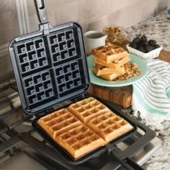 Nordic Ware Original Belgisches Waffeleisen Für Kochplatte, Schwarz -Deutschland Kochzauber Verkaufs-Shop nordic ware original belgisches waffeleisen fur kochplatte schwarz 2