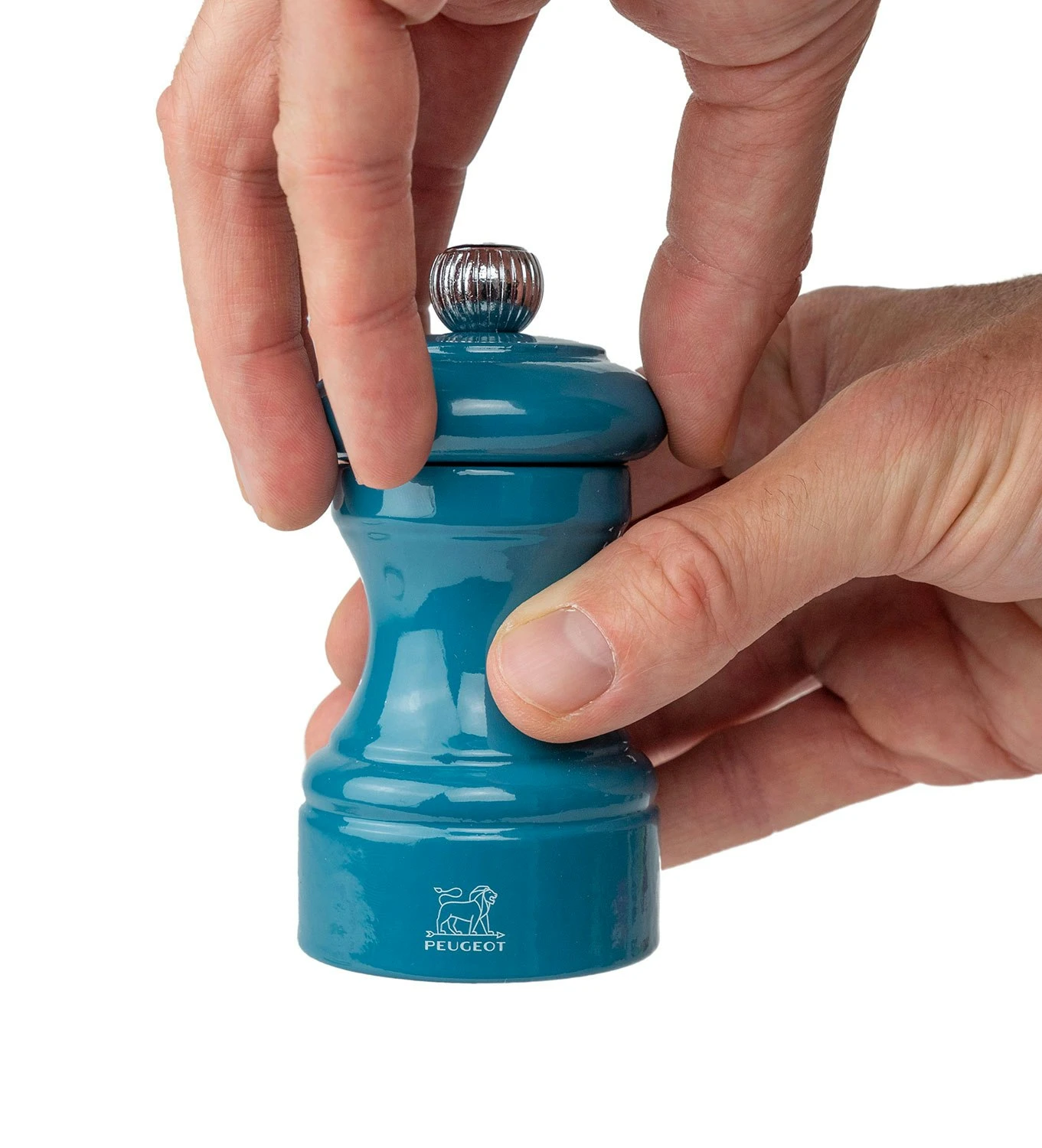 Peugeot Bistro Salzmühle 10 Cm, Pacific Blue 2 Peugeot Bistro Salzmühle 10 Cm, Pacific Blue – Bild 2