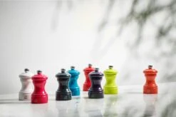 Peugeot Bistro Salzmühle 10 Cm, Pearl Grey -Deutschland Kochzauber Verkaufs-Shop peugeot bistrorama salt mill red passion 10 cm 3 2