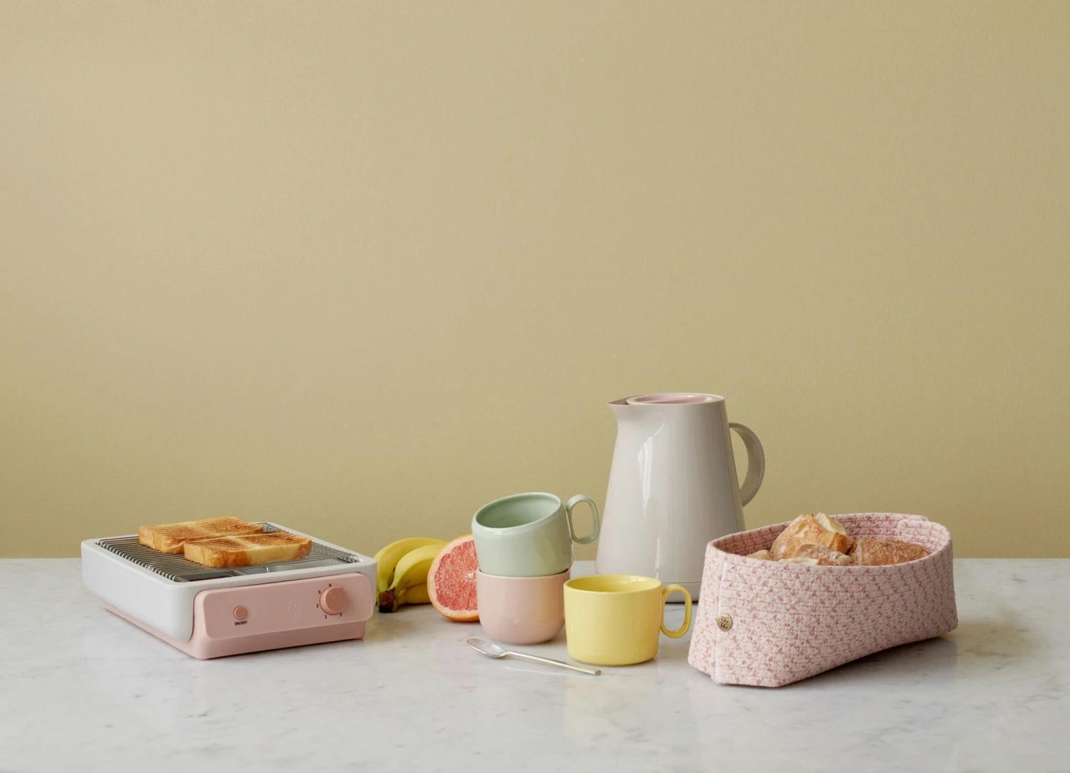 RIG TIG Knit-It Brotkorb, Rosa 2 RIG TIG Knit-It Brotkorb, Rosa – Bild 2