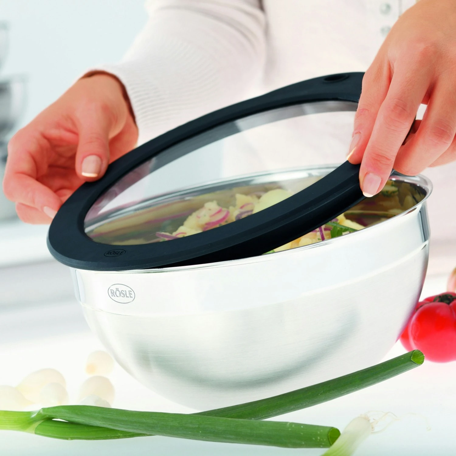 Rösle Glasdeckel, 16 Cm 2 Rösle Glasdeckel, 16 Cm – Bild 2