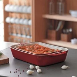 Staub Auflaufform 34 X 24 Cm, Kirsche 5 Staub Auflaufform 34 X 24 Cm, Kirsche -Deutschland Kochzauber Verkaufs-Shop staub auflaufform 20 x 16 cm kirsche 1 1