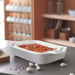 Staub Auflaufform 34 X 24 Cm, Weiss -Deutschland Kochzauber Verkaufs-Shop staub auflaufform 20 x 16 cm weiss 1 1