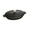 Staub Oval Hot Plate, Black